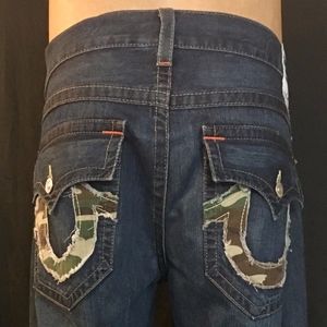 True Religion w Camo Pockets Men 40W 30L